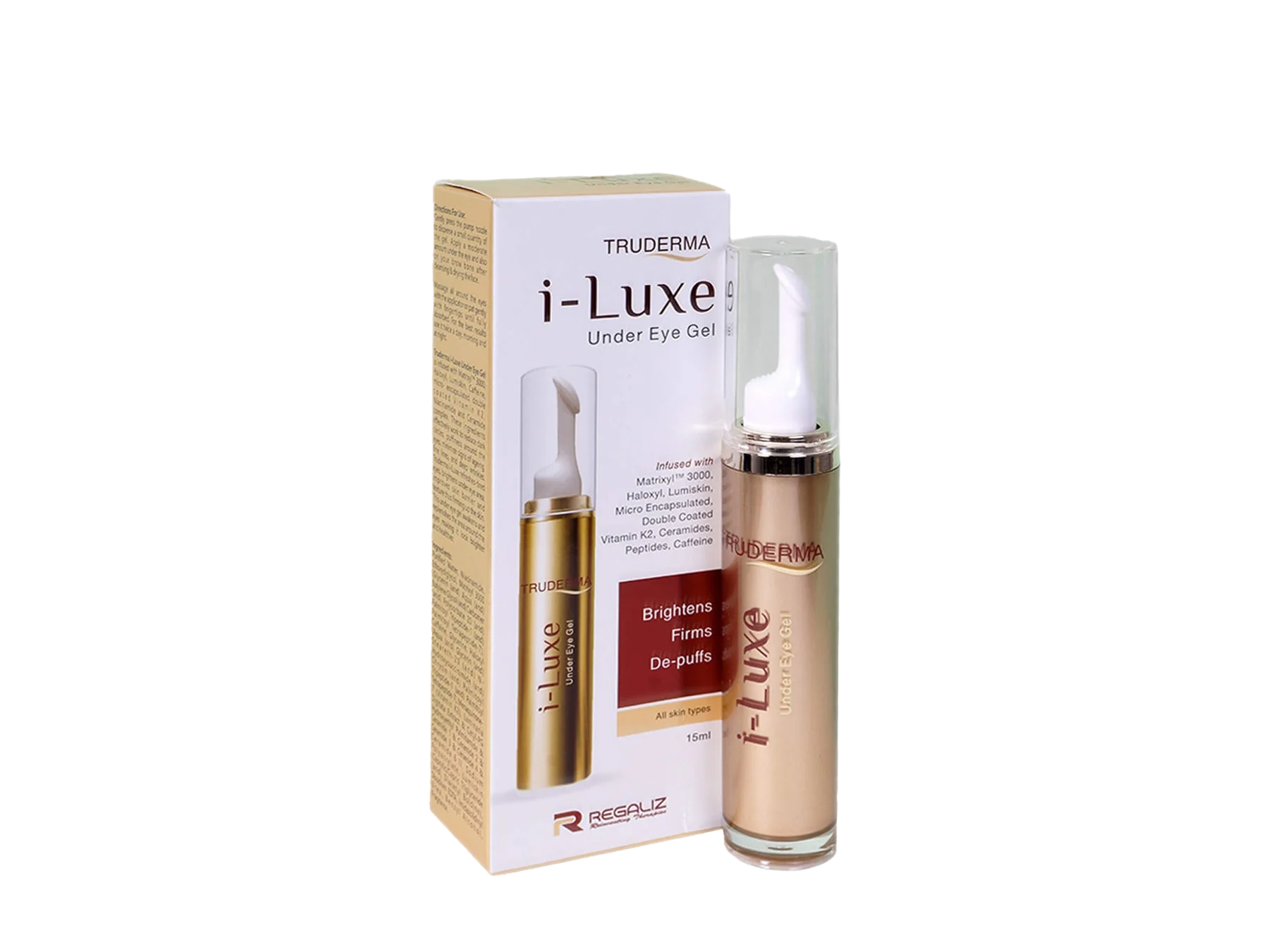 TRUDERMA I-LUXE UNDER EYE GEL 15 ML